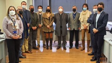 Gobernador Rodrigo Mundaca participó de sesión de Directorio de Puerto Valparaíso