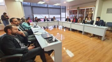 Misión técnica de la UNESCO sostiene reunión con ejecutivos de Puerto Valparaíso