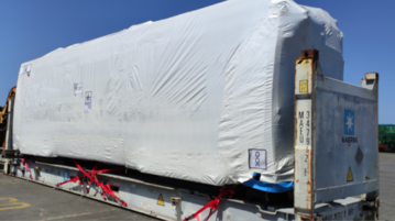 Puerto de Arica recibe nuevos vagones para el Tren Metropolitano de Cochabamba