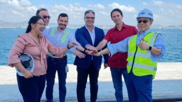 El Puerto de Cruceros de Panamá recibe la visita del vicepresidente de servicios de Norwegian Cruise Line