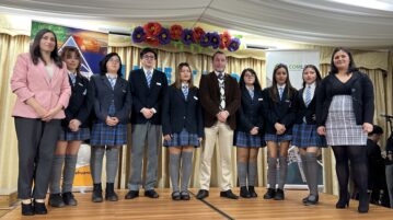 Liceo Polivalente de Talcahuano celebró su Investidura Dual 2023 con apoyo de Comlog