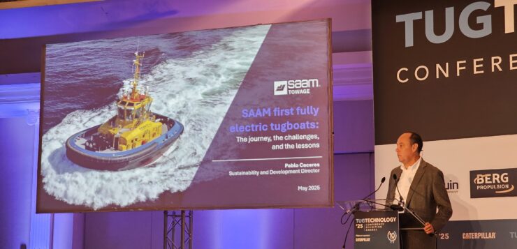 SAAM Towage expone logros en descarbonización y visión para sus futuros desarrollos
