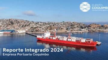 Empresa Portuaria Coquimbo realiza la publicación de su Reporte Integrado 2024,comprometidos con una gestión responsable y transparente