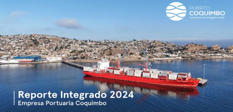 Empresa Portuaria Coquimbo realiza la publicación de su Reporte Integrado 2024,comprometidos con una gestión responsable y transparente
