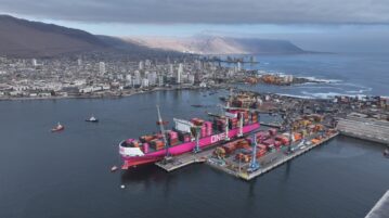 ITI se convierte en puerta de entrada a Chile de buque ONE Sphere