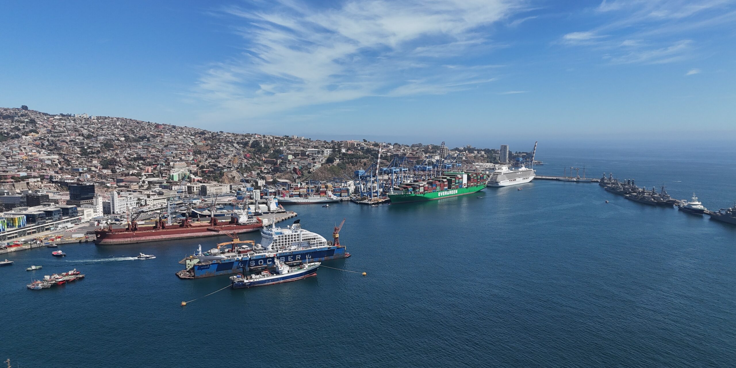 Puerto Valparaíso ratifica su compromiso sostenible con el sello Huella Chile