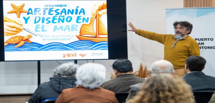 Seminario organizado por la Municipalidad, Delegación Provincial y Puerto San Antonio abordó los desafíos de los artesanos de la provincia