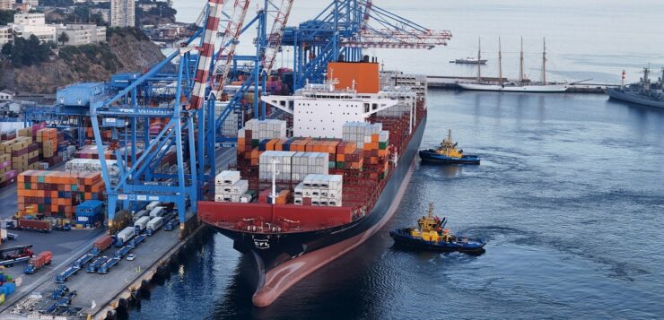 Puerto Valparaíso anota resultados positivos de transferencia de carga en primeros cuatro meses de 2025