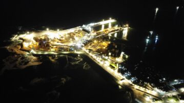 Puerto de Iquique implementó eficiencia energética con proyecto de iluminación LED