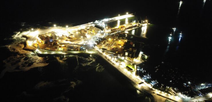 Puerto de Iquique implementó eficiencia energética con proyecto de iluminación LED