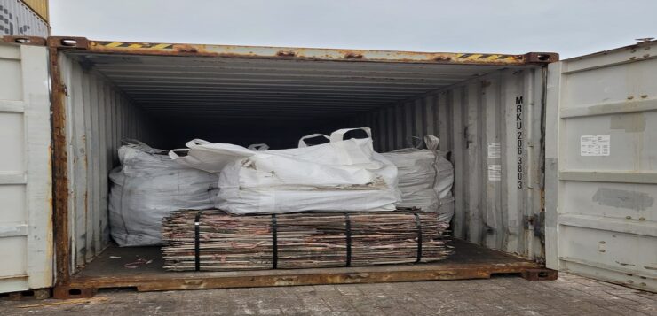 Fiscalización de Aduana en Arica evita exportación ilegal de 429 kilos de cobre robado