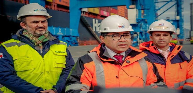 Delegado Presidencial del Biobío visitó SVTI y destaca el rol estratégico del puerto para el desarrollo regional