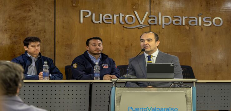 Puerto Valparaíso junto a Ruta 68 activan trabajo transversal para fortalecer la seguridad vial de la cadena logística